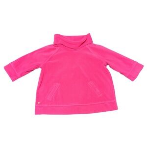 Lilly Pulitzer Women's Cowl Neck Fleece Pullover Size M